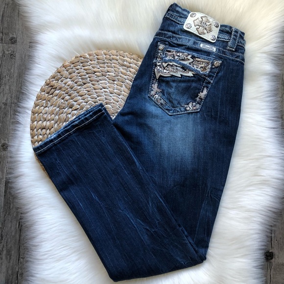Miss Me Denim - Miss Me • mid-rise easy straight jeans